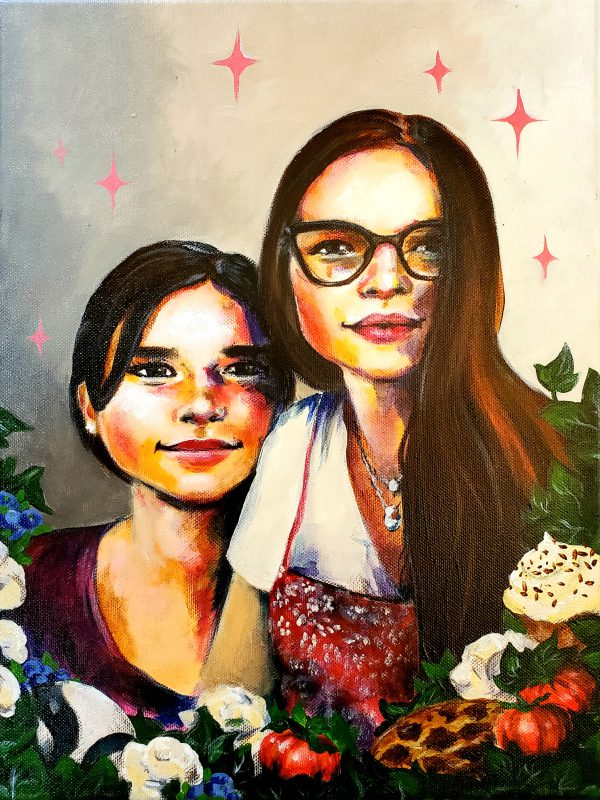 Portrait Acryl – Bild 9